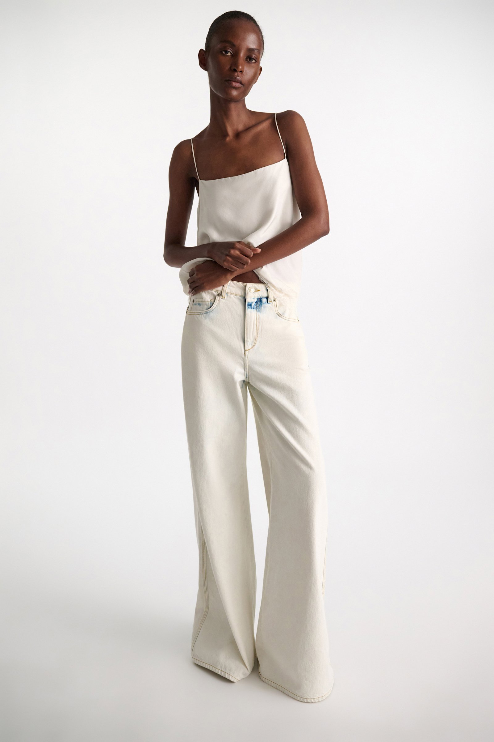 Dorothee Schumacher XL wide leg jeans acid blue