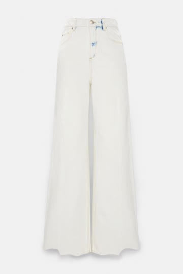 Dorothee Schumacher XL wide leg jeans acid blue