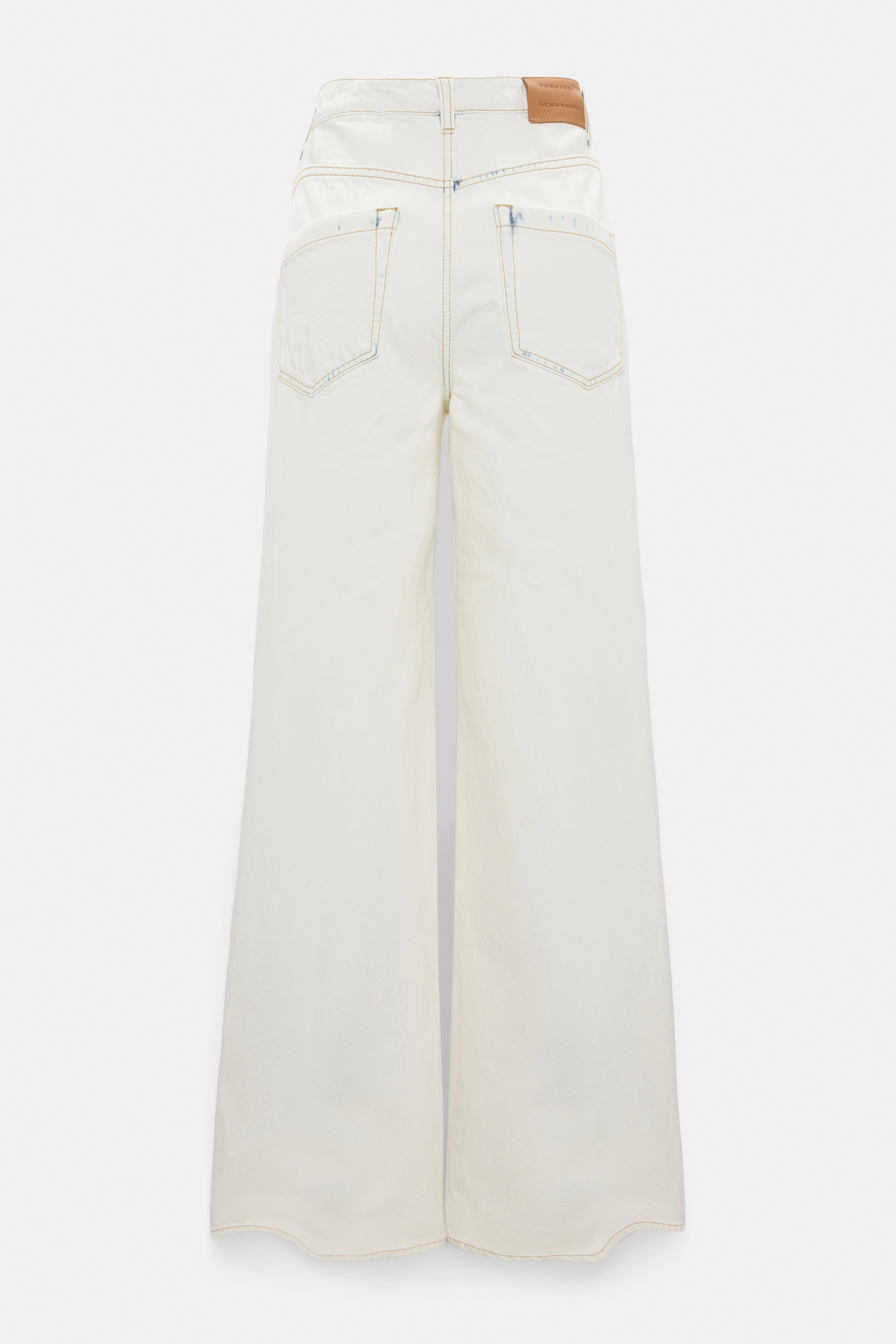 新品未使用　DENIM LIKE CORSET WORK PANTS ホワイト DENIM LOVE pants | Dorothee Schumacher
