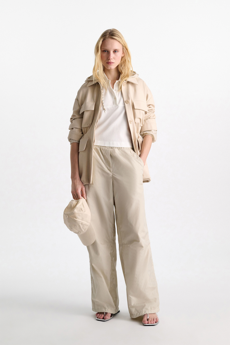 Dorothee Schumacher Nylon pants light sand