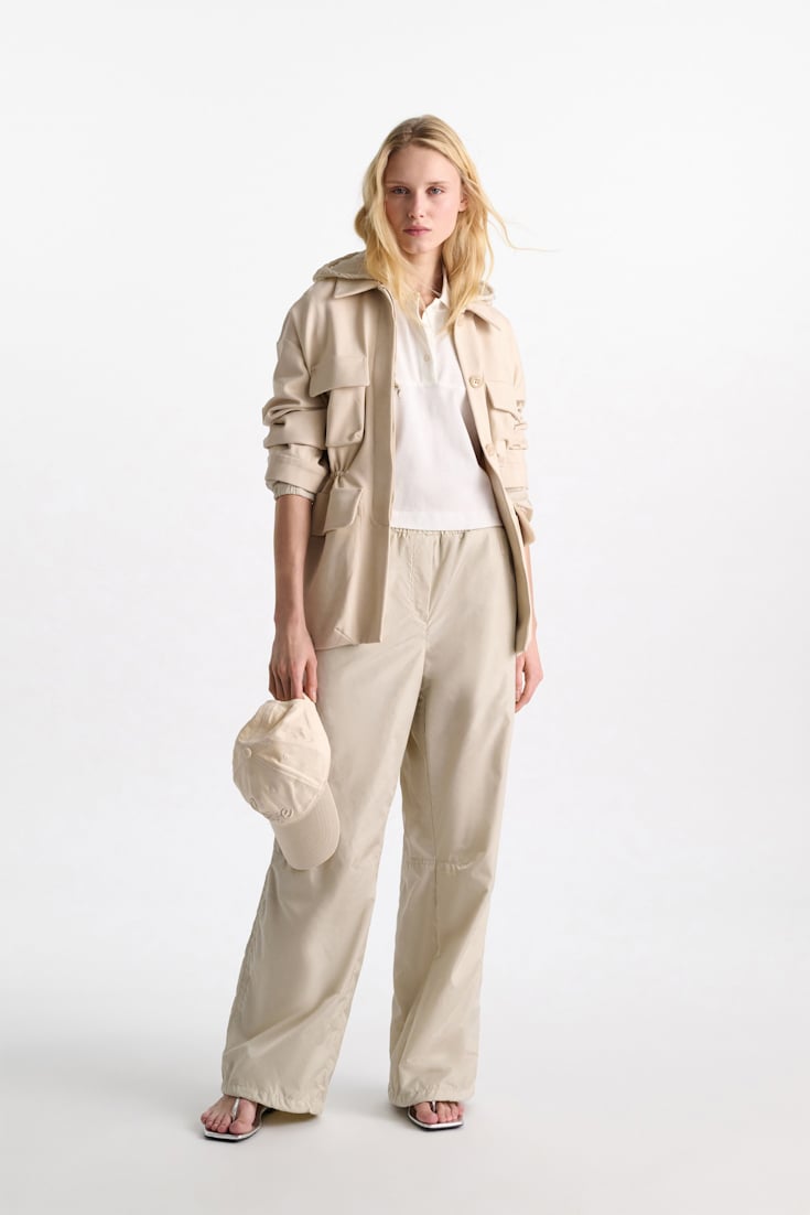 Dorothee Schumacher Nylon pants light sand