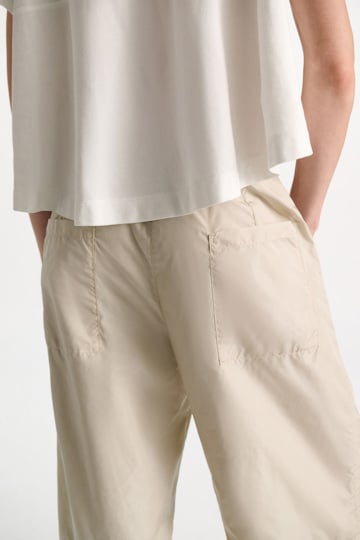 Dorothee Schumacher Hose aus Nylon light sand