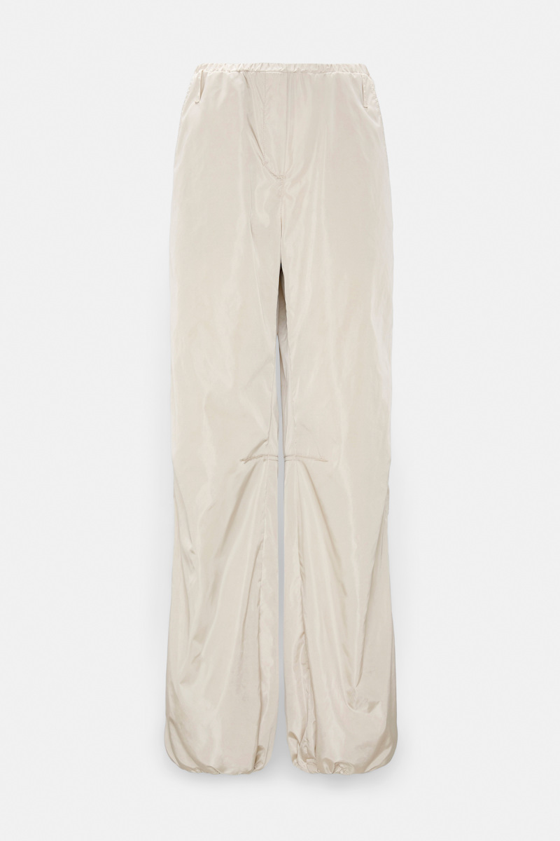 Dorothee Schumacher Women's Beige Nylon Pants Extra Small