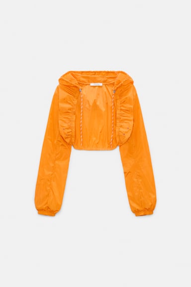 Dorothee Schumacher Hooded shrug orange