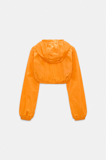 Dorothee Schumacher Hooded shrug orange