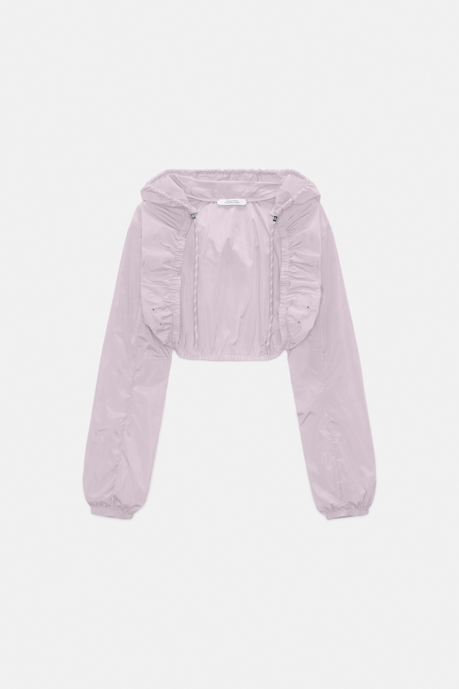 Dorothee Schumacher Hooded shrug crocus