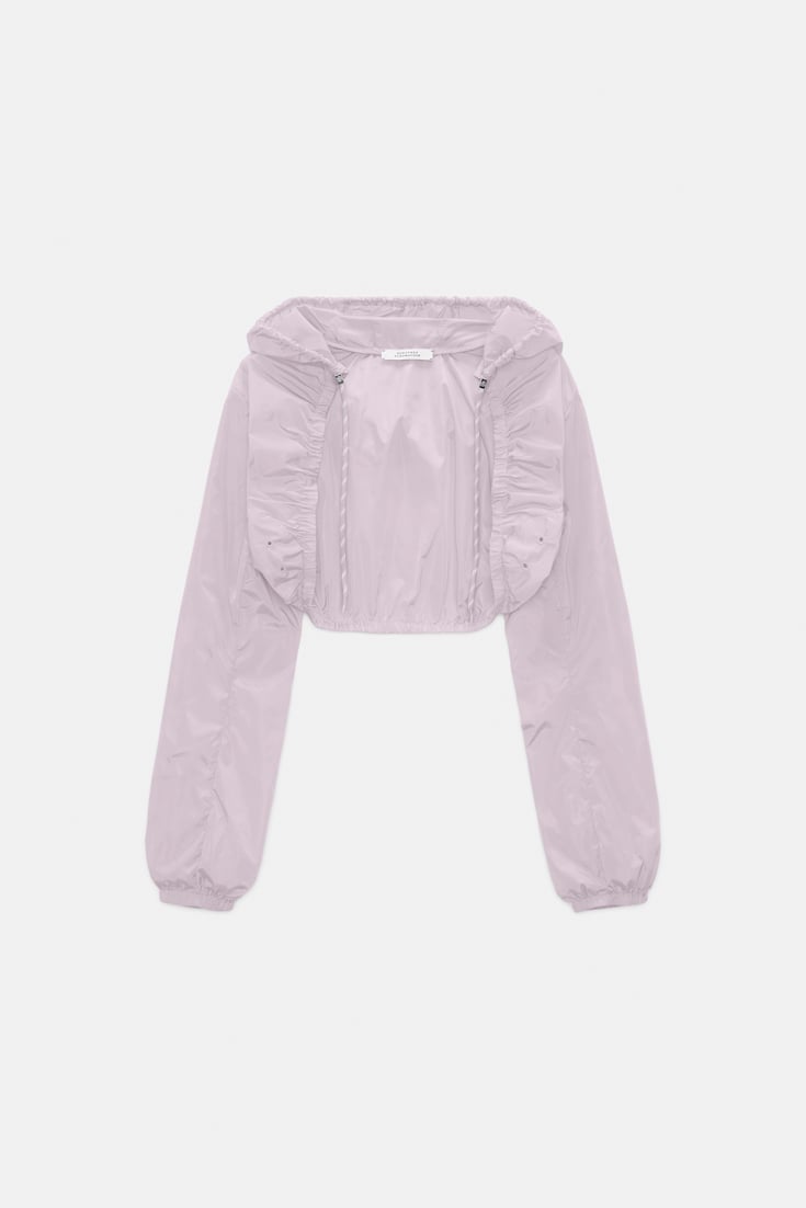 Dorothee Schumacher Hooded shrug crocus