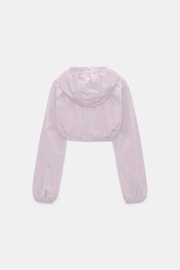 Dorothee Schumacher Hooded shrug crocus