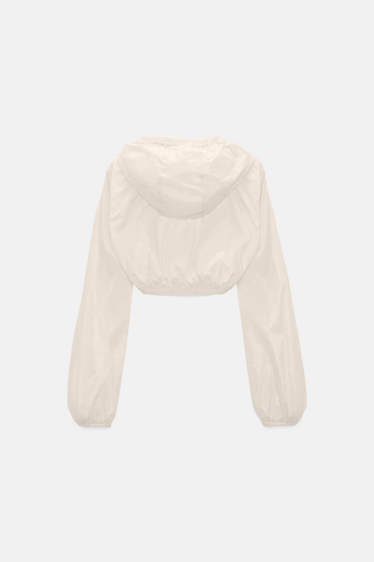 Dorothee Schumacher Hooded shrug light sand