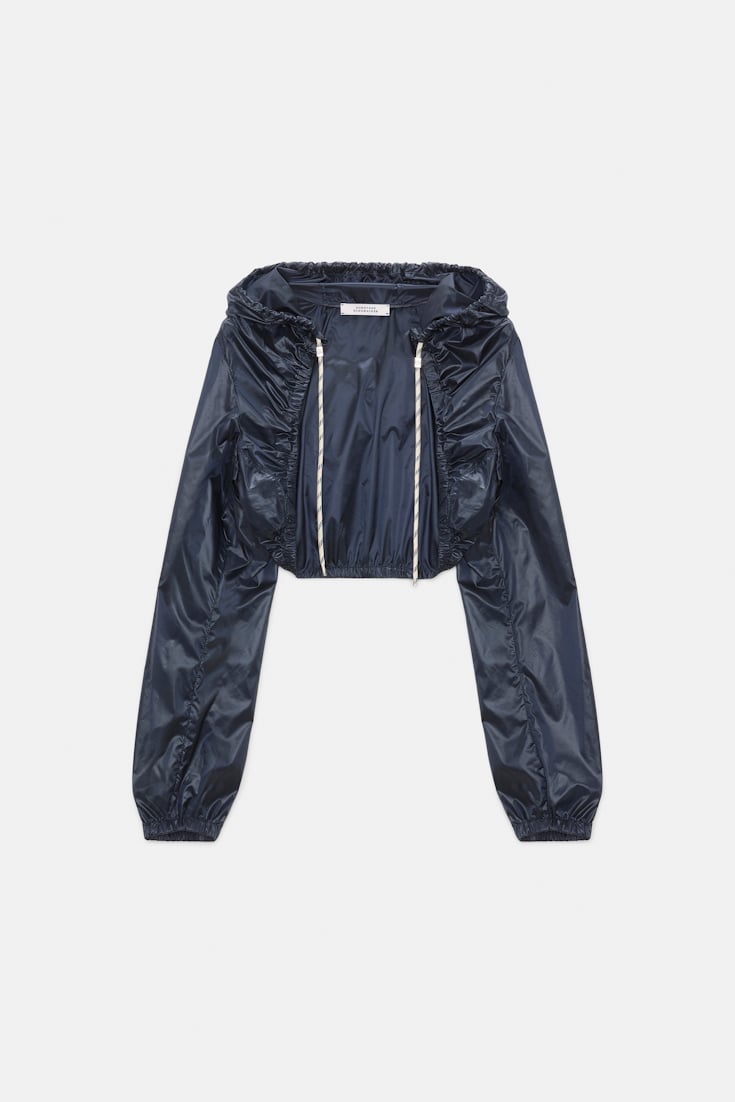 Dorothee Schumacher Hooded shrug dark navy