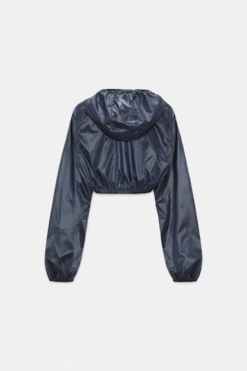 Dorothee Schumacher Hooded shrug dark navy