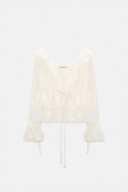 Dorothee Schumacher Tunic-style blouse in Habotai silk camellia white