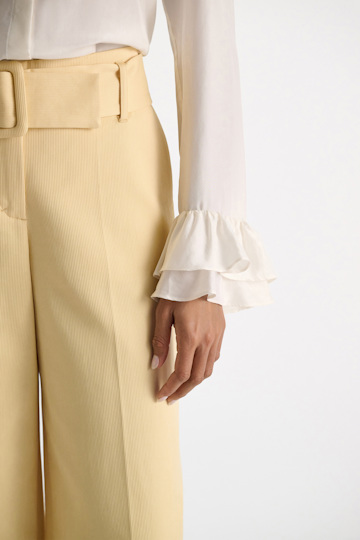 Dorothee Schumacher Hemdbluse aus Seiden-Habotai camellia white