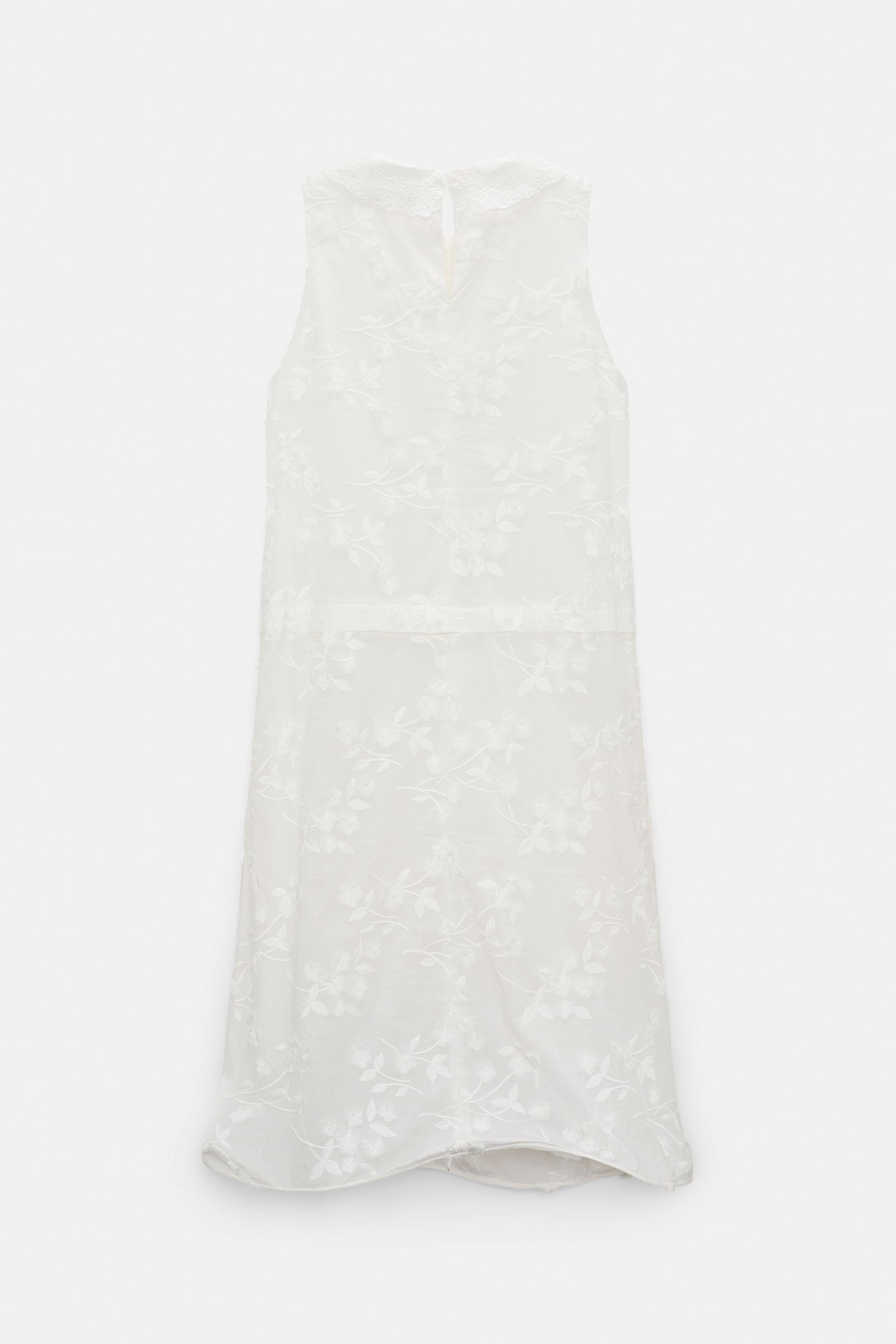 Dorothee Schumacher Shift Dress aus Baumwoll-Fil-Coupé camellia white