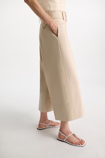 Dorothee Schumacher Culotte Pants aus Punto Milano soft sand