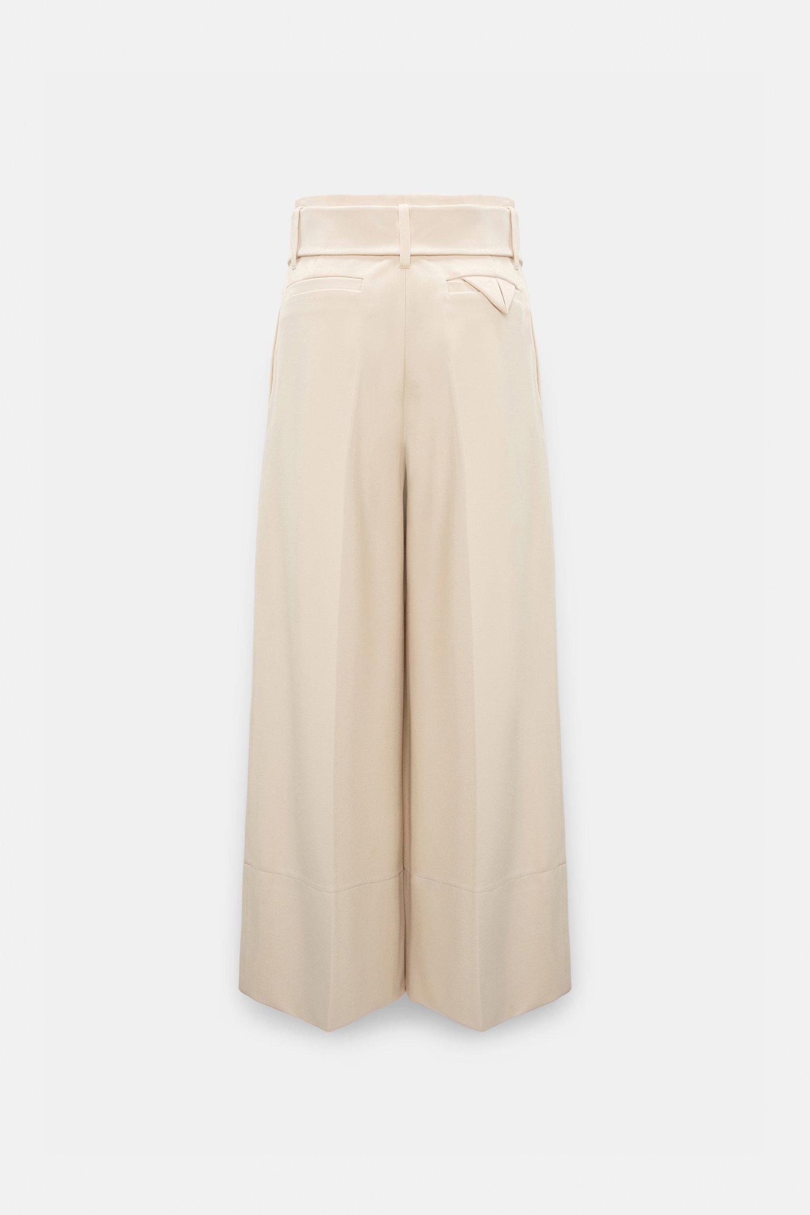 Dorothee Schumacher High-waisted culottes in Punto Milano soft sand