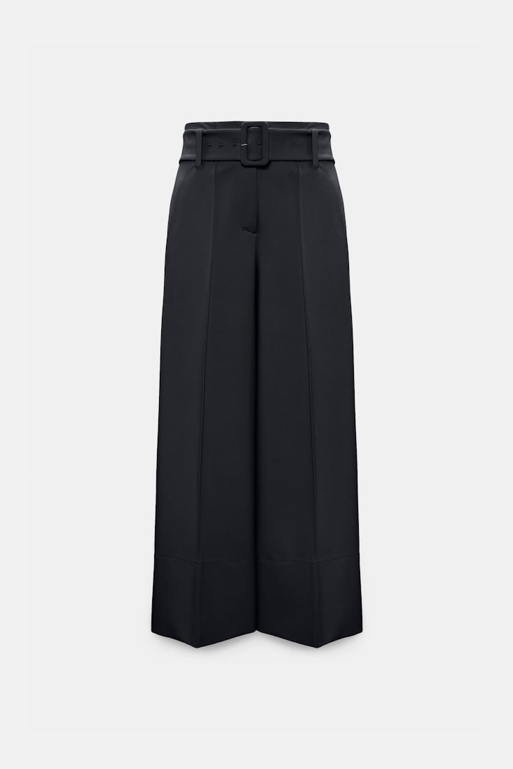 Dorothee Schumacher Culotte Pants aus Punto Milano dark navy