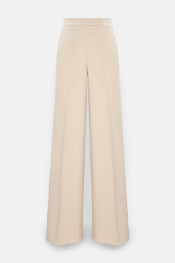 Dorothee Schumacher Wide leg pants in Punto Milano soft sand