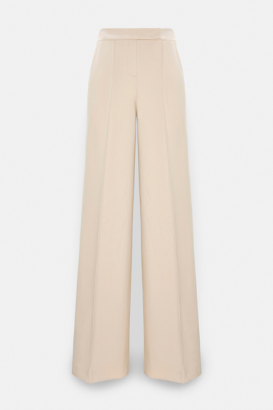 Dorothee Schumacher Wide leg pants in Punto Milano soft sand