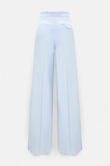 Dorothee Schumacher Hose mit weitem Bein aus Punto Milano ice sky