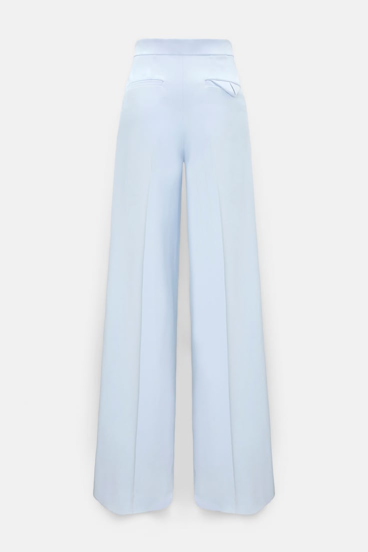 Dorothee Schumacher Wide leg pants in Punto Milano ice sky