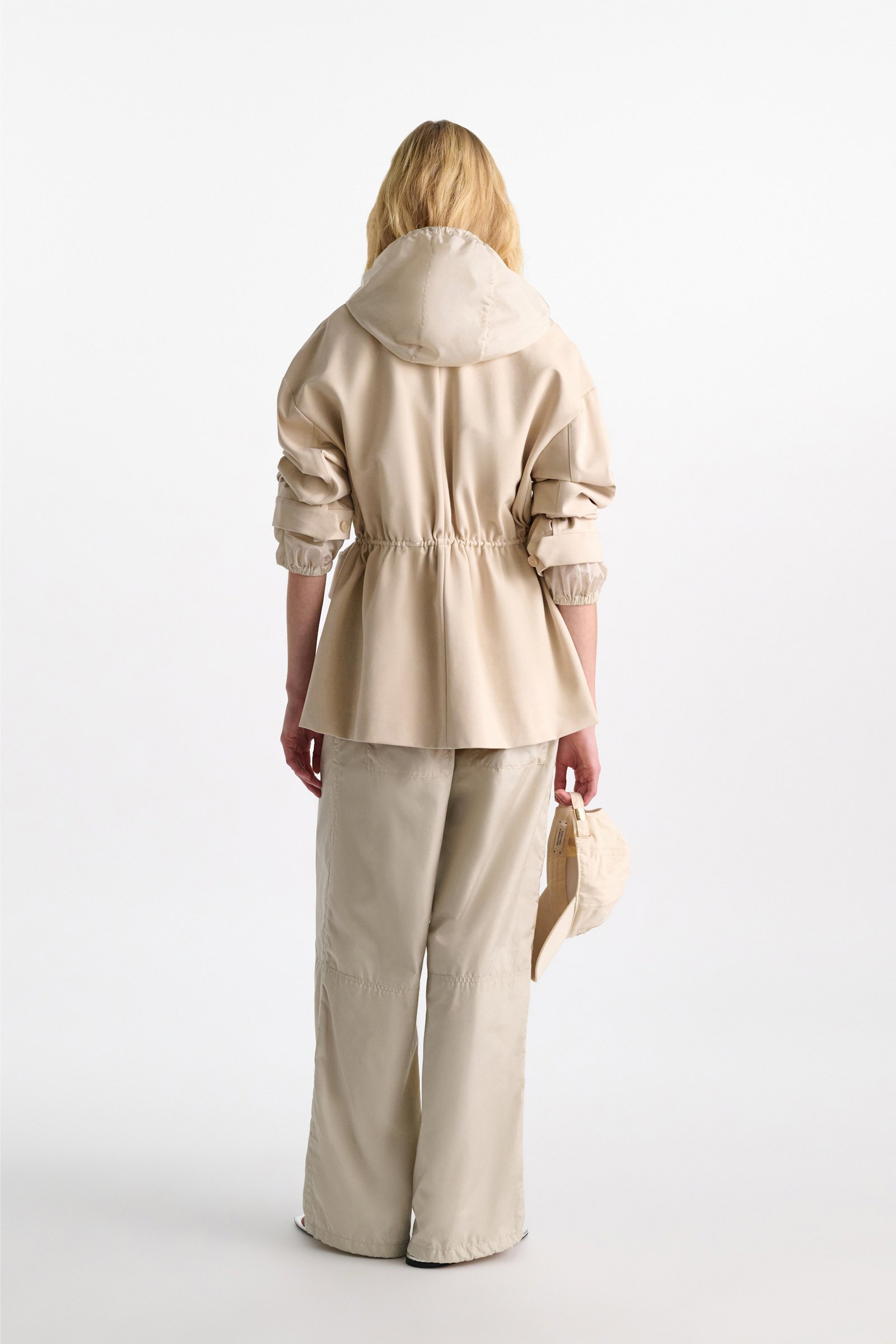 Dorothee Schumacher Field jacket in Punto Milano soft sand