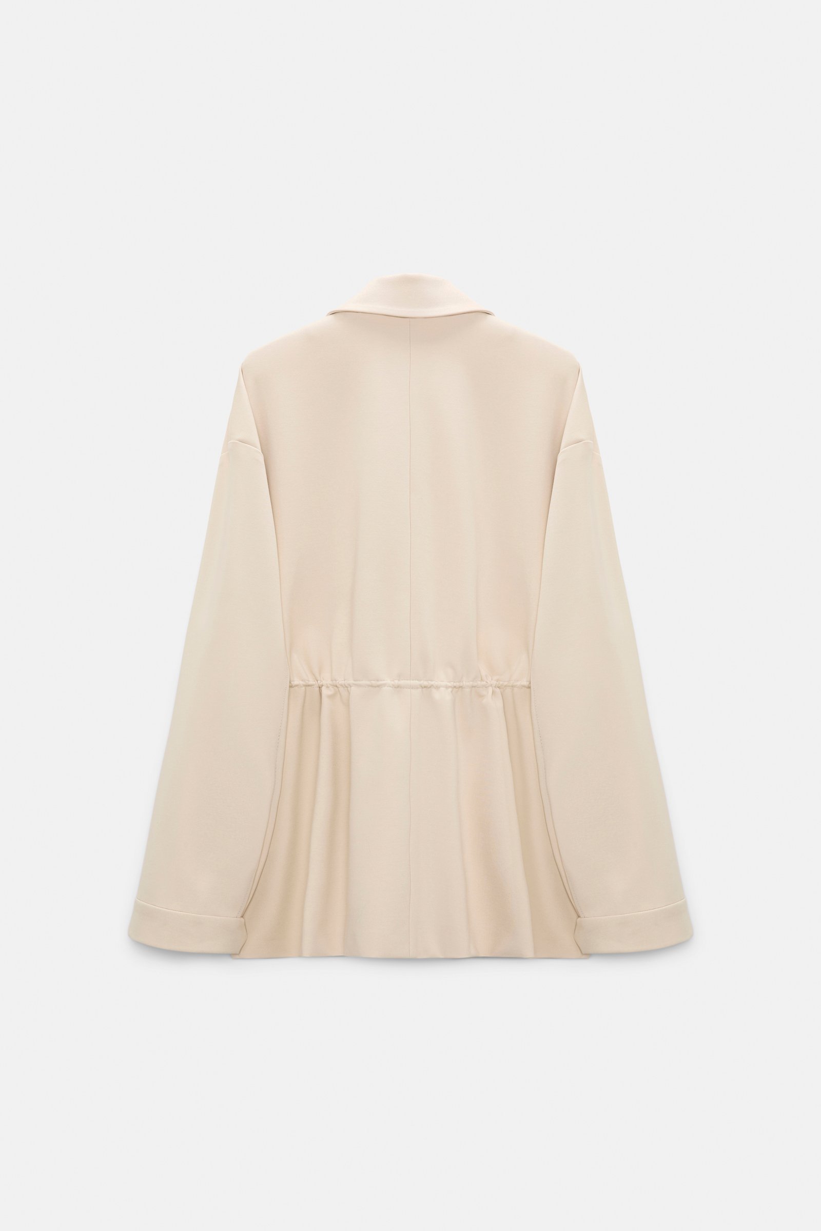 Dorothee Schumacher Field jacket in Punto Milano soft sand