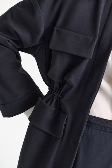 Dorothee Schumacher Field jacket in Punto Milano dark navy