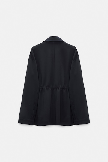 Dorothee Schumacher Field jacket in Punto Milano dark navy