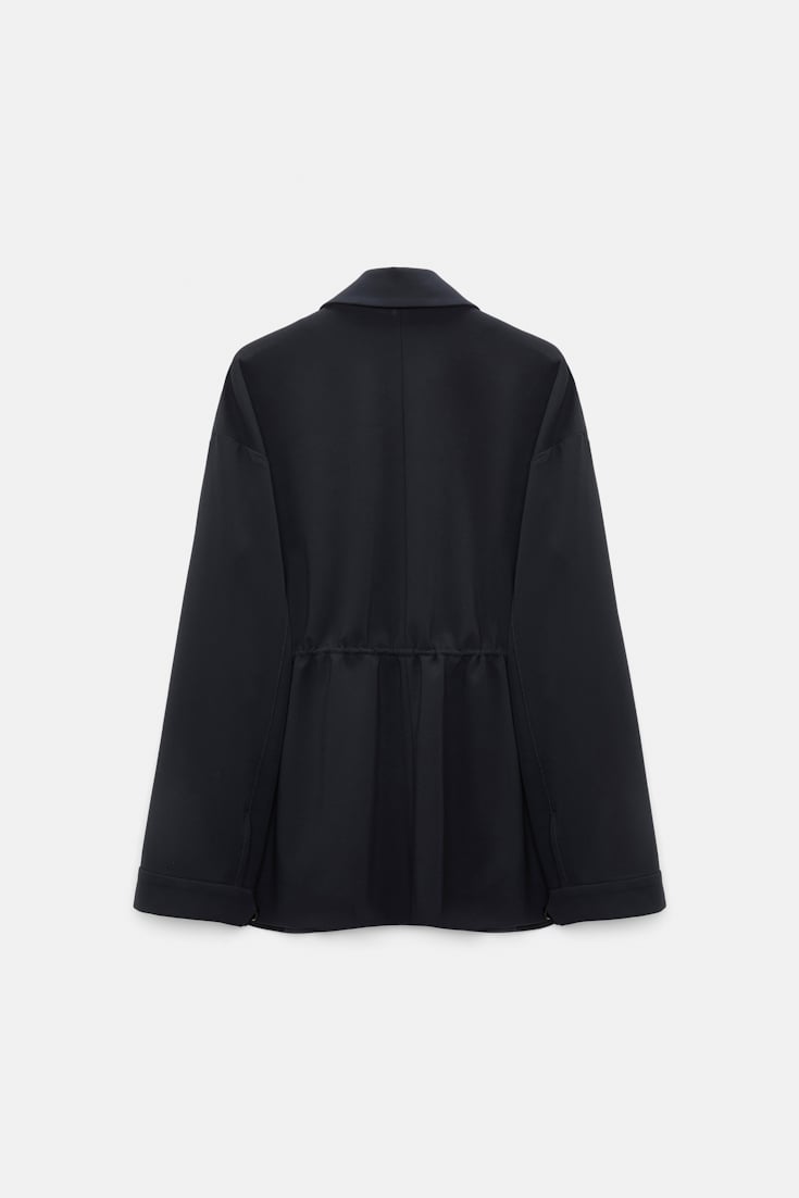 Dorothee Schumacher Field jacket in Punto Milano dark navy