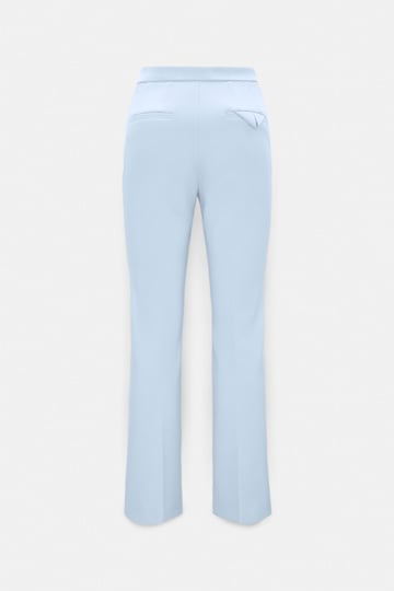 Dorothee Schumacher Cropped Pants mit ausgestelltem Bein aus Punto Milano ice sky