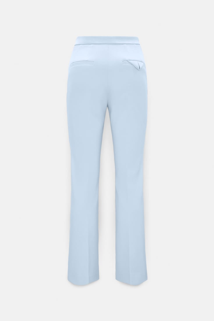 Dorothee Schumacher Cropped flares in Punto Milano ice sky