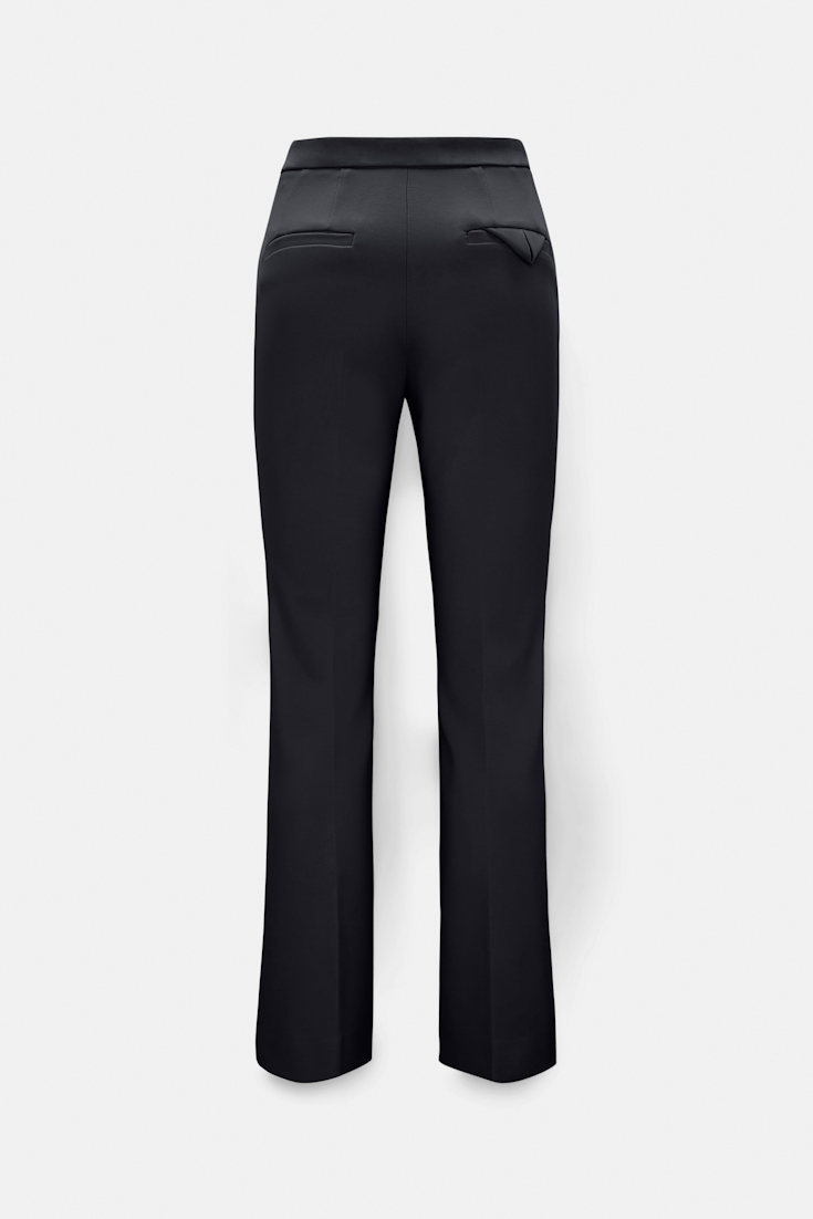 Dorothee Schumacher Cropped flares in Punto Milano dark navy