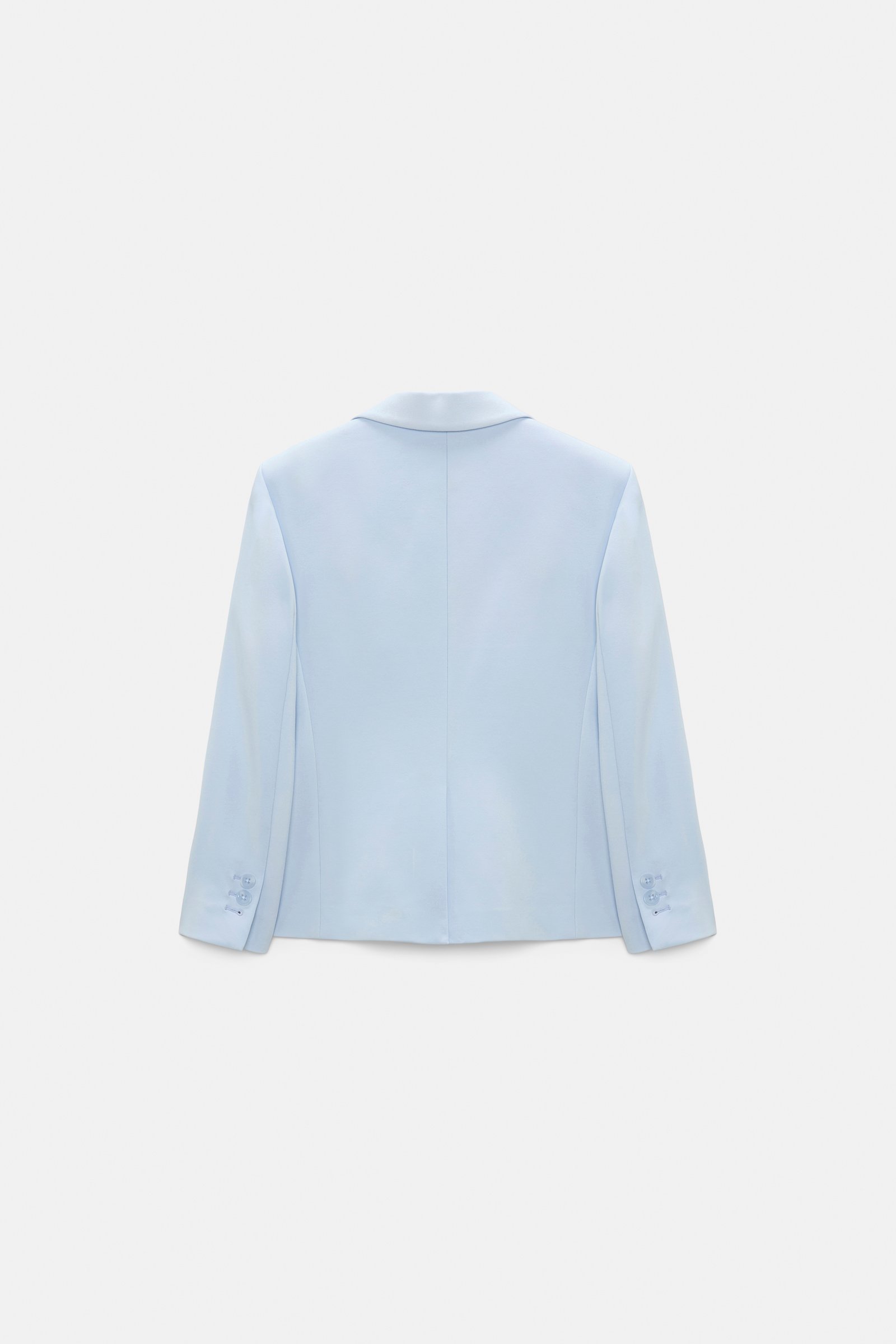Dorothee Schumacher Cropped blazer in Punto Milano ice sky