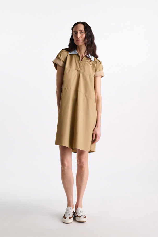 POPLIN POWER dress
