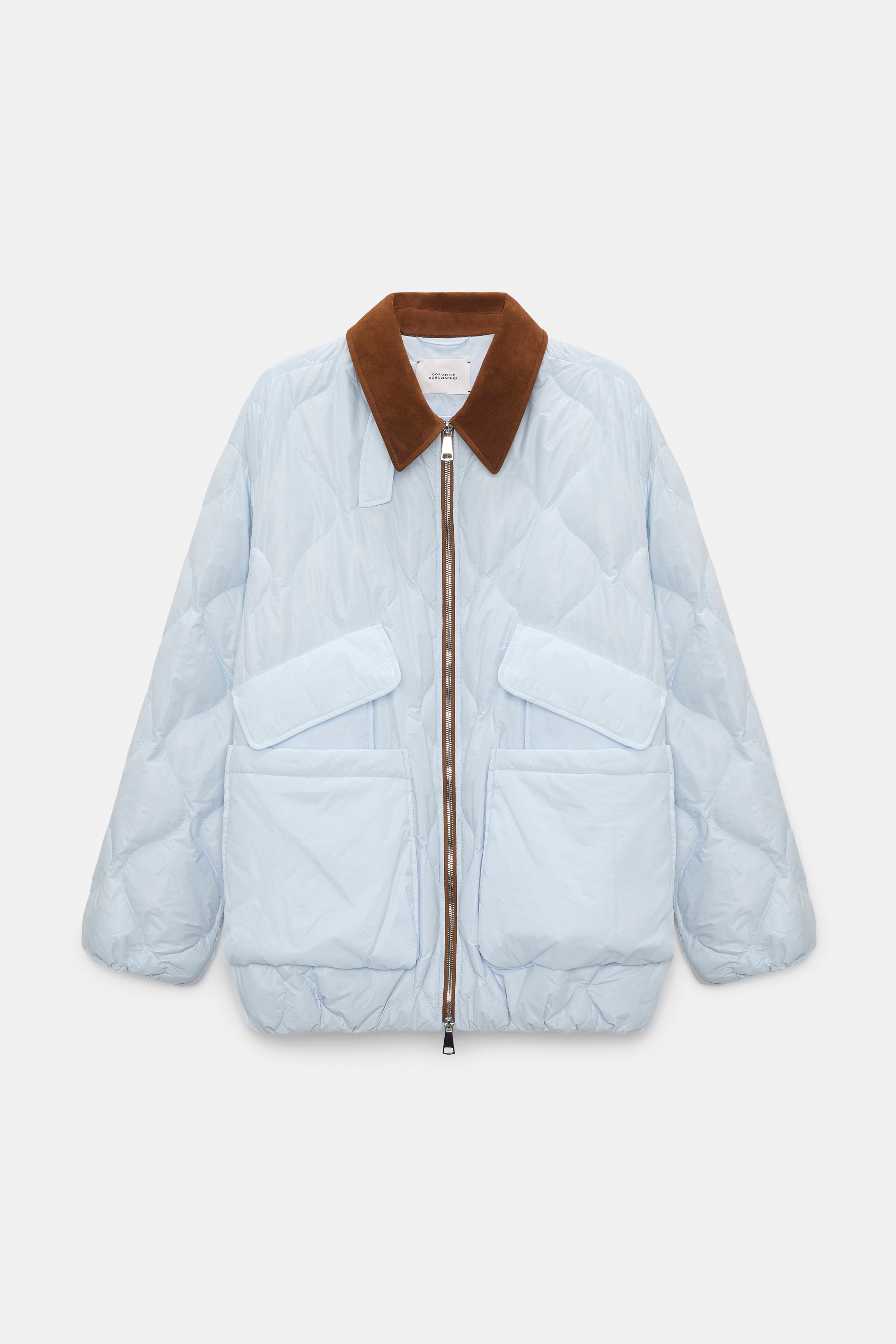theory luxe ライトブルー ブルゾン ジッパー付き theory luxe ライトブルー ブルゾン ジッパー付き Theory luxe