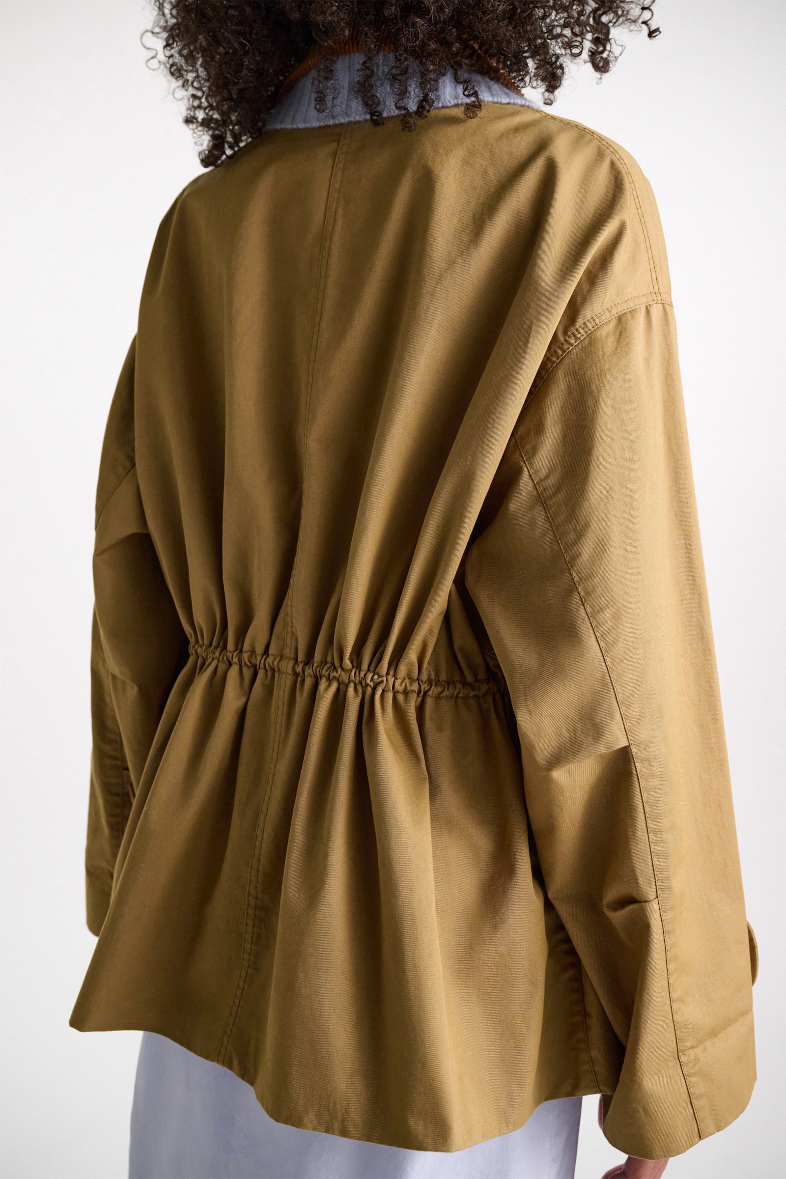 Dorothee Schumacher Field Jacket aus Baumwolle desert