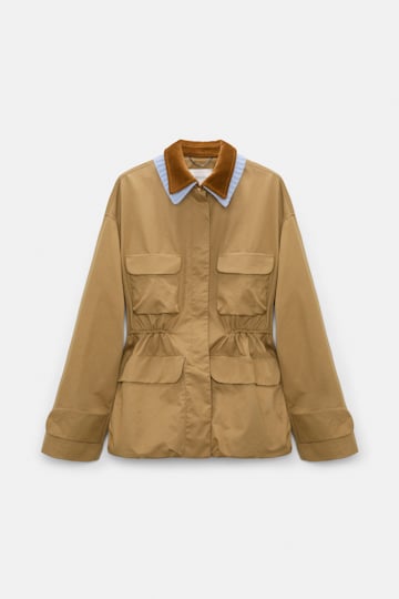 Dorothee Schumacher Field Jacket aus Baumwolle desert