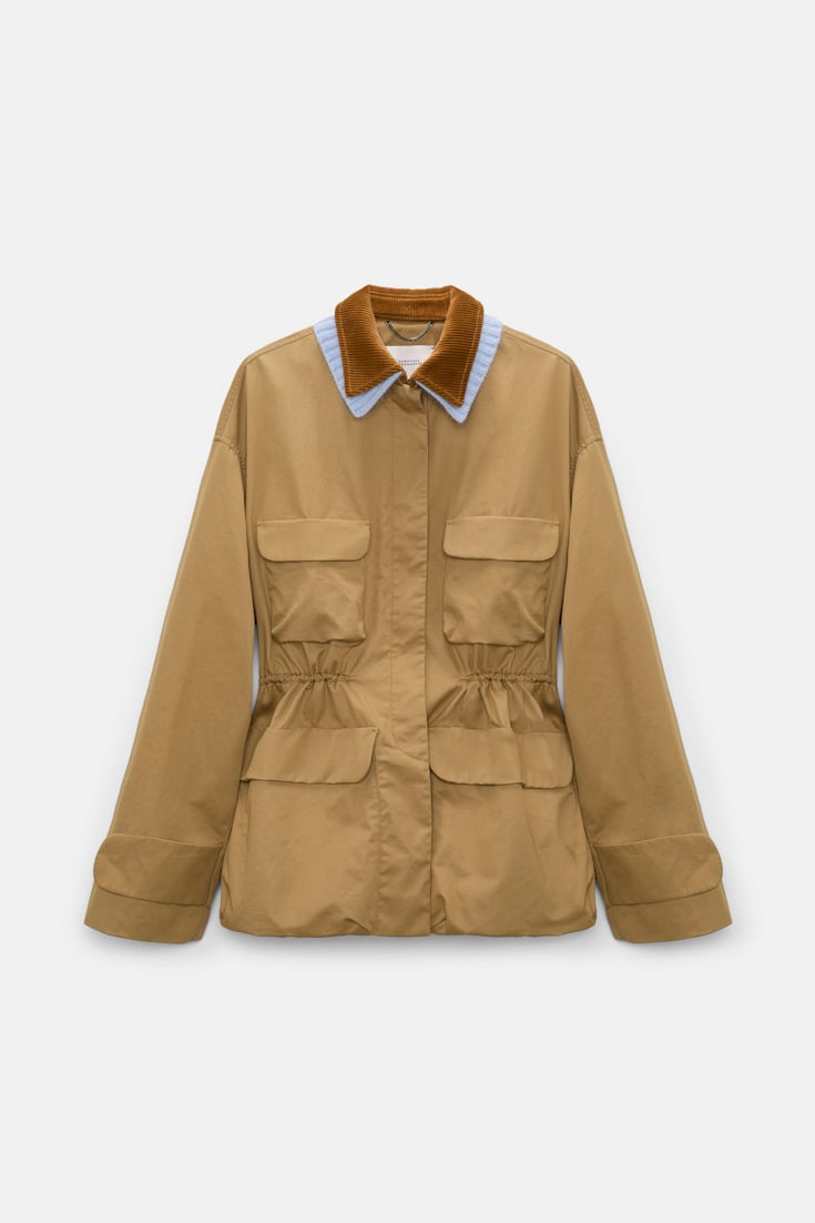 Dorothee Schumacher Field Jacket aus Baumwolle desert