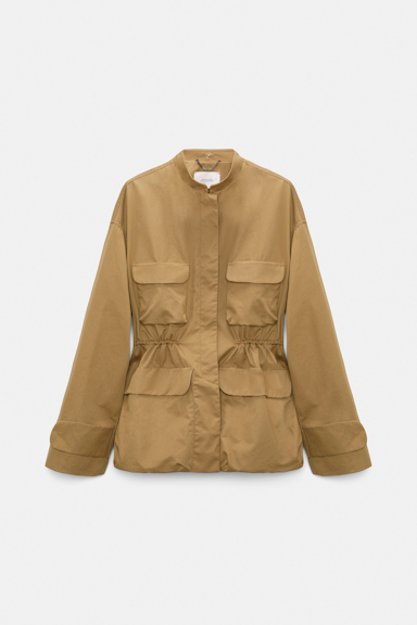 Dorothee Schumacher Field Jacket aus Baumwolle desert