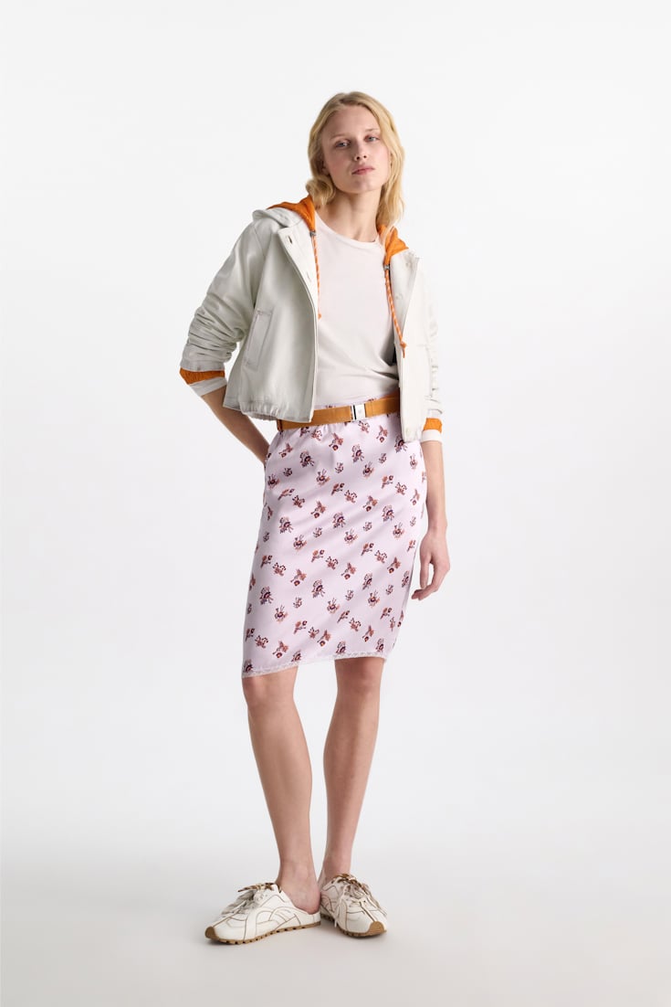 Dorothee Schumacher Mule Sneakers camellia white