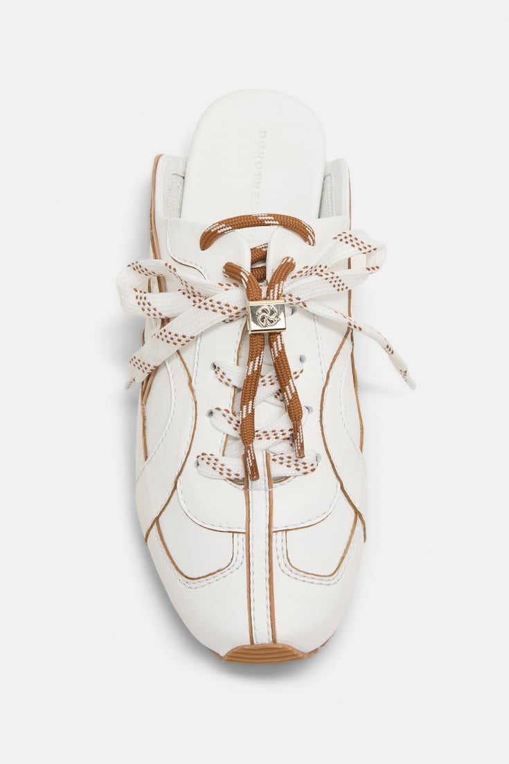Dorothee Schumacher Mule Sneakers camellia white