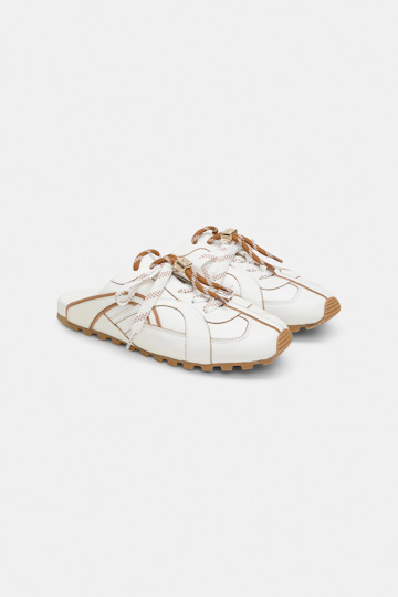 Dorothee Schumacher Mule Sneakers camellia white