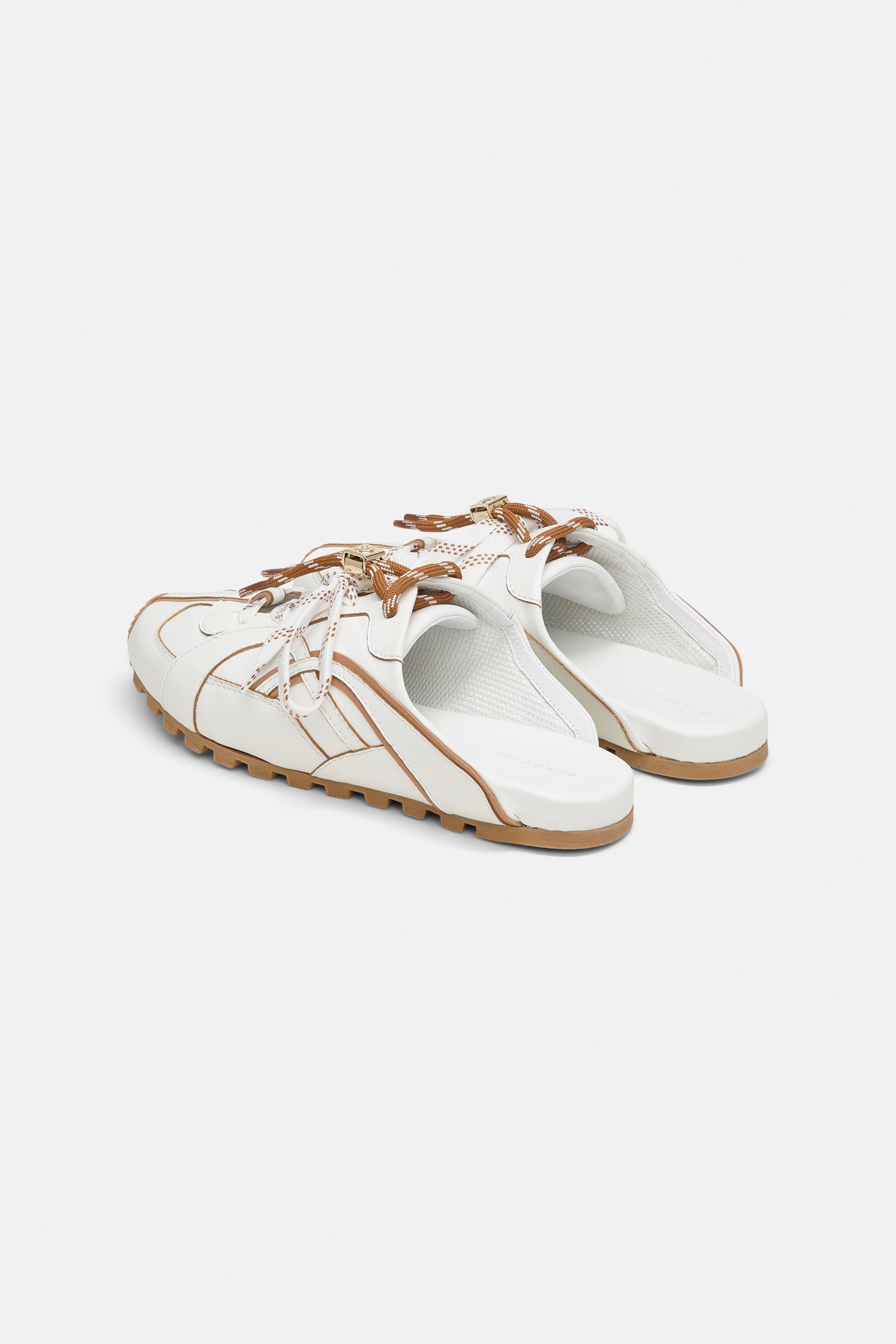 Dorothee Schumacher Mule Sneakers camellia white