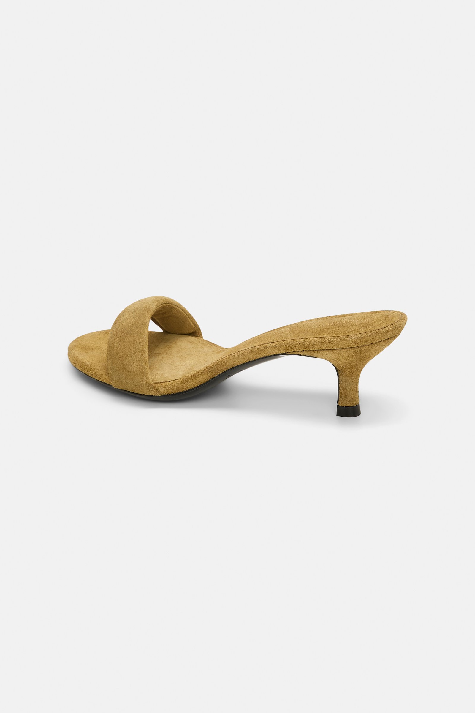 Dorothee Schumacher Mules mit Kitten Heel dafne green