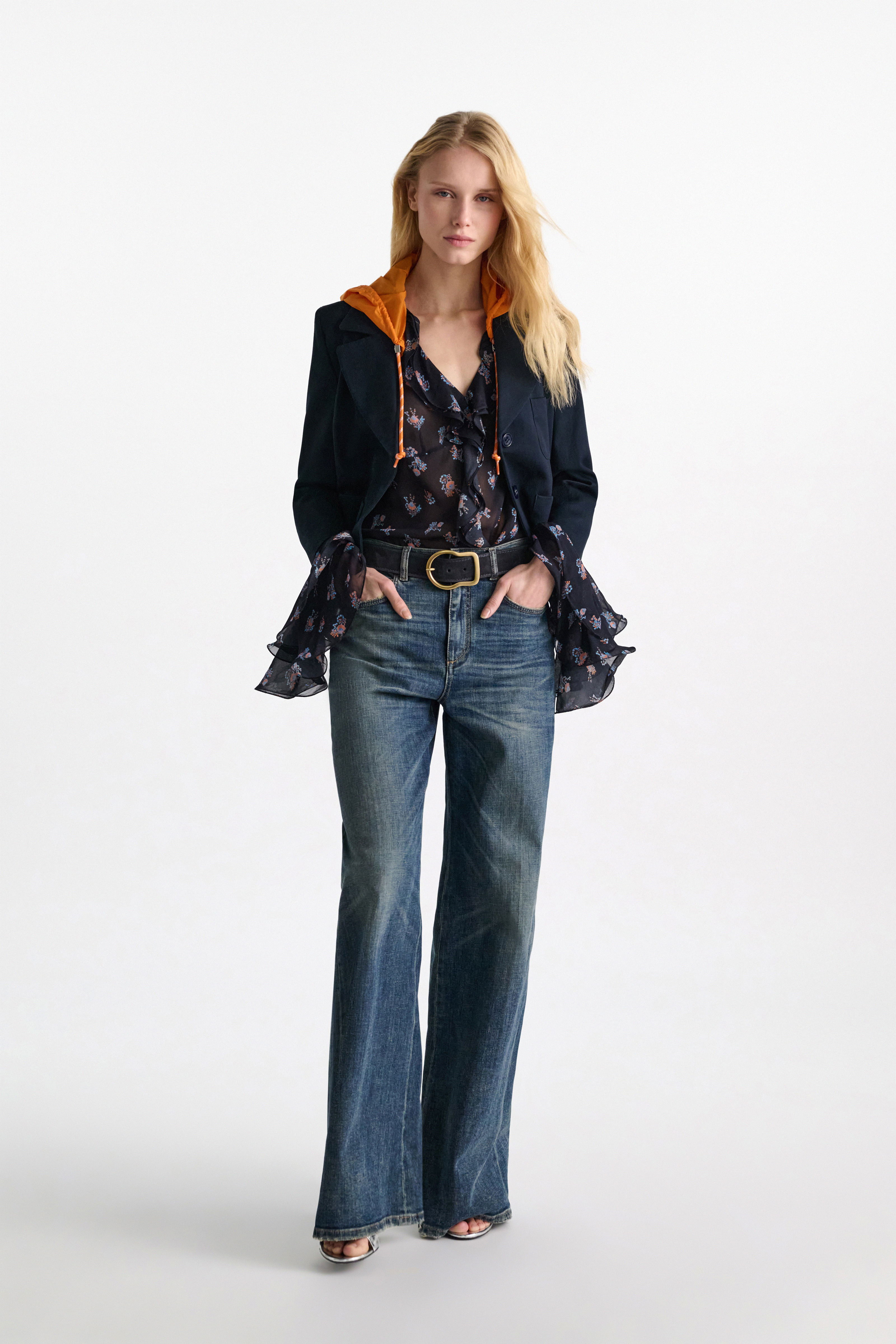 Dorothee Schumacher Waxed suede belt