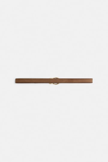 Dorothee Schumacher Gürtel aus Kalbsveloursleder buckwheat