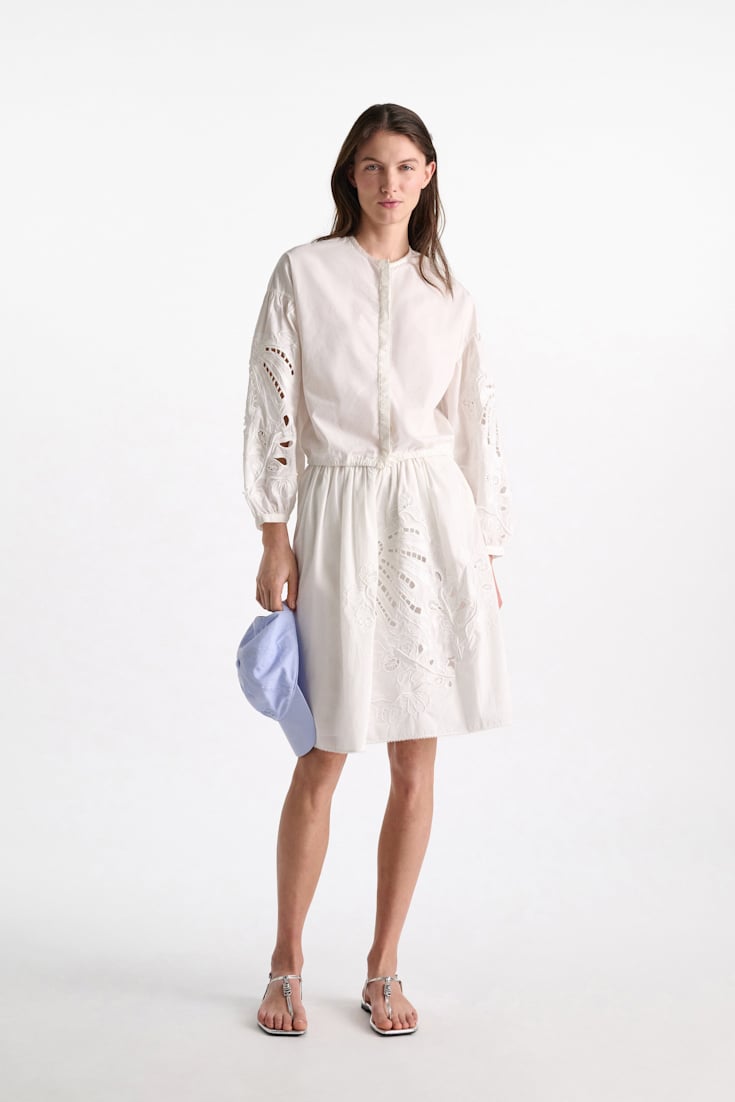 Dorothee Schumacher Metallic sandals with signature D-rings silver