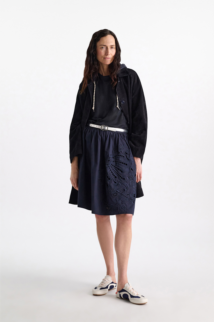 Dorothee Schumacher Mirrored metallic leather belt silver