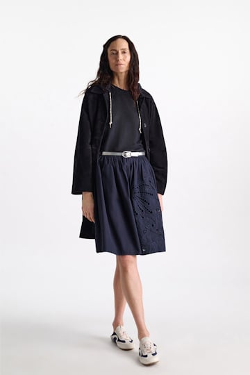 Dorothee Schumacher Gürtel aus Metallic-Leder mit Spiegeleffekt silver